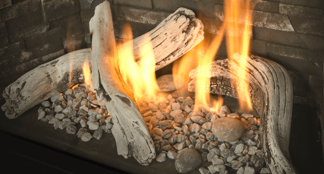 Pebble Beach Driftwood for Valor gas fireplaces