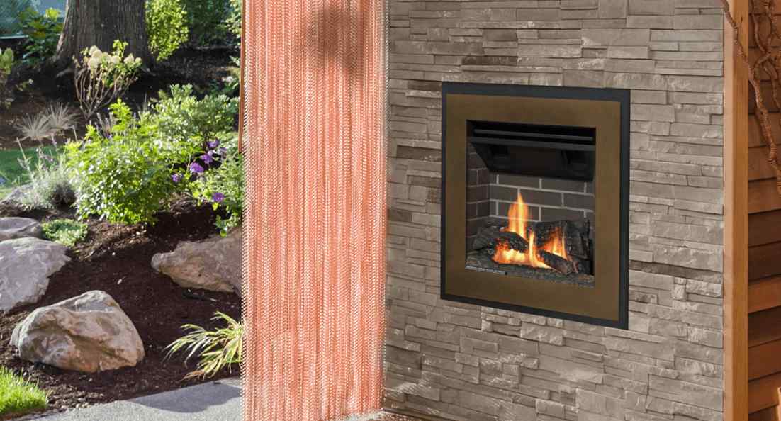 Valor outdoor gas fireplaces