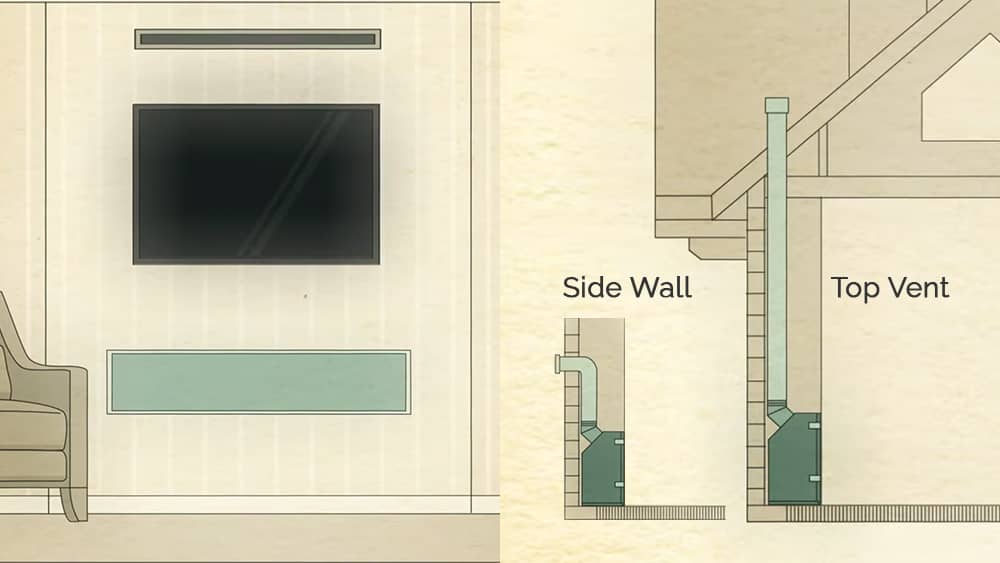 What is a Zero-Clearance Gas Fireplace?